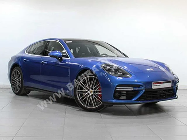 Porsche  Panamera  Turbo  2017  Sedan  Automatic  8  6,000  RWD  Blue  Gasoline