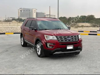 فورد  اكسبلورر  اكس ال تي  2016  اس يو في  اتوماتك  6  86,700  دفع رباعي  عنابي  بنزين