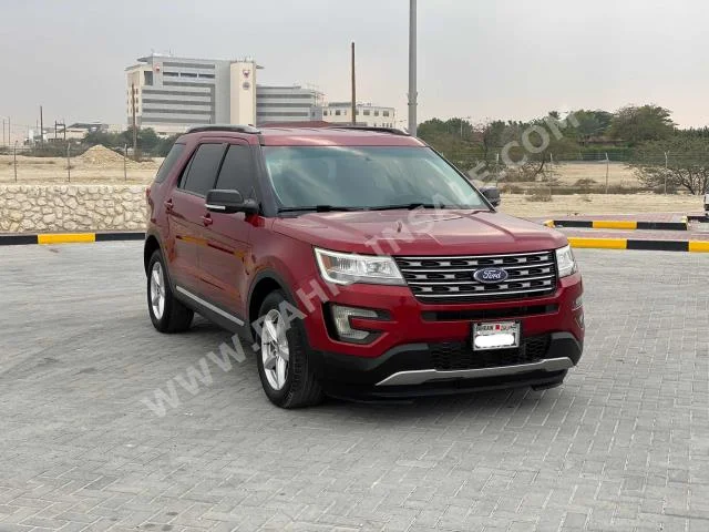 فورد  اكسبلورر  اكس ال تي  2016  اس يو في  اتوماتك  6  86,700  دفع رباعي  عنابي  بنزين