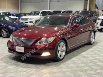 لكزس  ال اس  460  2008  سيدان  اتوماتك  8  180,000  دفع خلفي  أحمر  بنزين