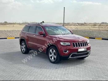 جييب  جراند شيروكي  ليميتد  2014  اس يو في  اتوماتك  8  114,100  دفع رباعي  أحمر  بنزين