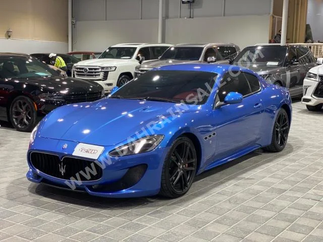 مزاراتي  جران سبورت  2016  كشف  اتوماتك  8  65,000  دفع خلفي  ازرق  بنزين