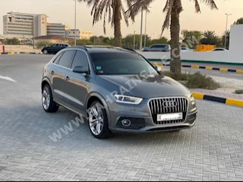 اودي  كيو 3  2014  اس يو في  اتوماتك  4  98,000  دفع كلي مستمر  رمادي  بنزين