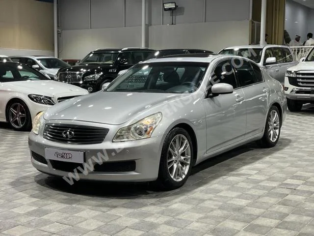 Infiniti  G  35  2008  Sedan  Automatic  6  225,000  RWD  Silver  Gasoline