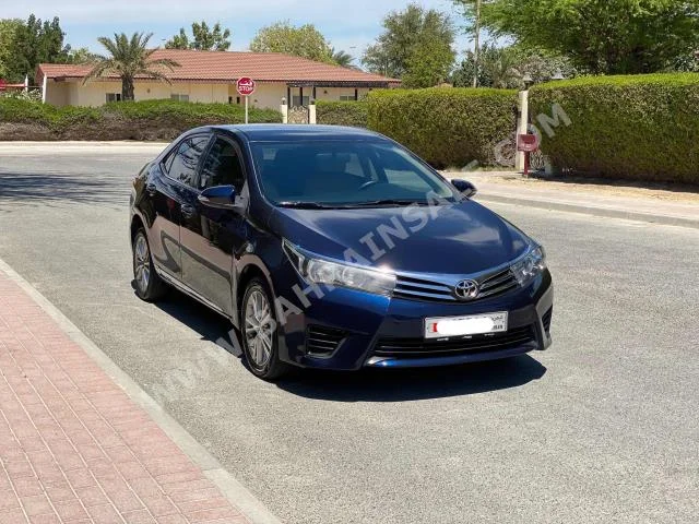 تويوتا  كورولا  جي ال اي  2014  سيدان  اتوماتك  4  84,450  دفع أمامي  ازرق  بنزين