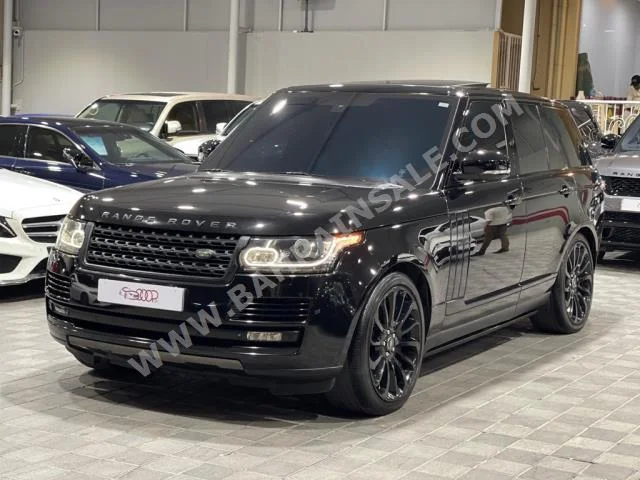 Land Rover  Range Rover  Vogue Super charged  2014  SUV  Automatic  8  199,000  4WD  Black  Gasoline