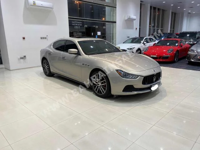 مزاراتي  جيبلي  2014  سيدان  اتوماتك  6  41,350  دفع خلفي  ذهبي  بنزين