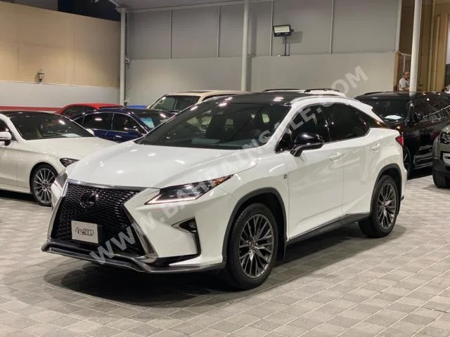 Lexus  RX  350 F Sport  2016  SUV  Automatic  6  85,000  4WD  White  Gasoline