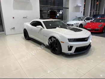 شفروليه  كمارو  زد ال 1  2014  كوبيه \ سبورت  اتوماتك  8  57,600  دفع خلفي  أبيض  بنزين