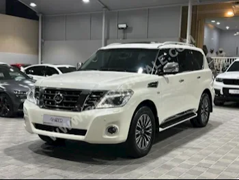 نيسان  باترول  بلاتنيوم  2014  اس يو في  اتوماتك  8  180,000  دفع رباعي  أبيض  بنزين