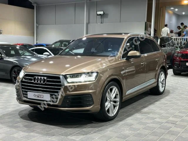 Audi  Q7  S-Line  2016  SUV  Automatic  6  142,000  4WD  Brown  Gasoline
