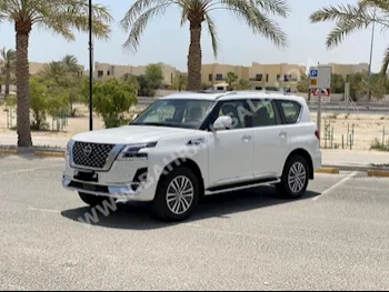 نيسان  باترول  2022  اس يو في  اتوماتك  6  6,800  دفع كلي مستمر  أبيض  بنزين