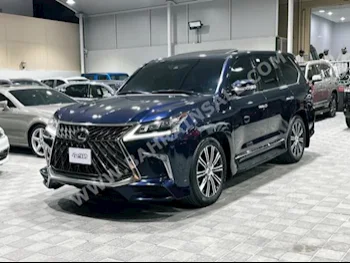 Lexus  LX  570 S  2018  SUV  Automatic  8  100,000  4WD  Dark Blue  Gasoline