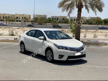 تويوتا  كورولا  جي ال اي  2014  سيدان  اتوماتك  4  281,600  دفع أمامي  أبيض  بنزين