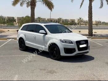 اودي  كيو 7  3.0  2015  اس يو في  اتوماتك  6  86,400  دفع كلي مستمر  أبيض  بنزين