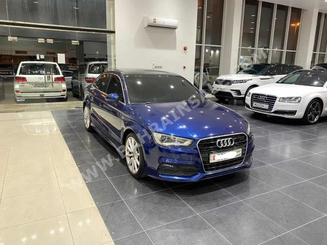 Audi  A3  S-Line  2016  Sedan  Automatic  4  93,400  RWD  Blue  Gasoline