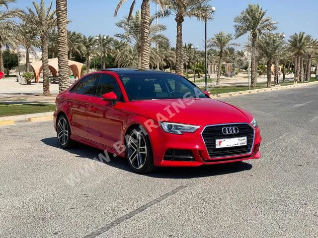 Audi  A3  1.4  2019  Sedan  Automatic  4  39,950  FWD  Red  Gasoline