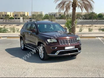 جييب  جراند شيروكي  سومت  2014  اس يو في  اتوماتك  8  141,600  دفع رباعي  بني  بنزين