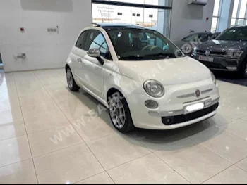 فيات  500  2013  هاتشباك  اتوماتك  4  157,100  دفع أمامي  أبيض  بنزين