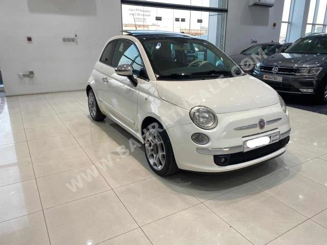 فيات  500  2013  هاتشباك  اتوماتك  4  157,100  دفع أمامي  أبيض  بنزين