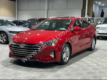Hyundai  Elantra  2020  Sedan  Automatic  4  17,000  FWD  Red  Gasoline