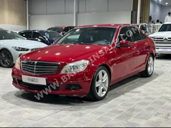 Mercedes-Benz  C-Class  200  2011  Sedan  Automatic  4  200,000  RWD  Red  Gasoline