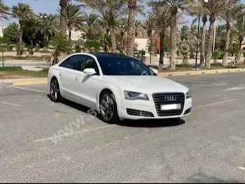 Audi  A8  3.0  2014  Sedan  Automatic  6  223,800  RWD  White  Gasoline