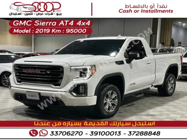 GMC  Sierra  2019  Pick Up  Automatic  8  95,000  4WD  White  Gasoline