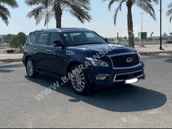 Infiniti  QX  80  2015  SUV  Automatic  8  66,800  4WD  Blue  Gasoline