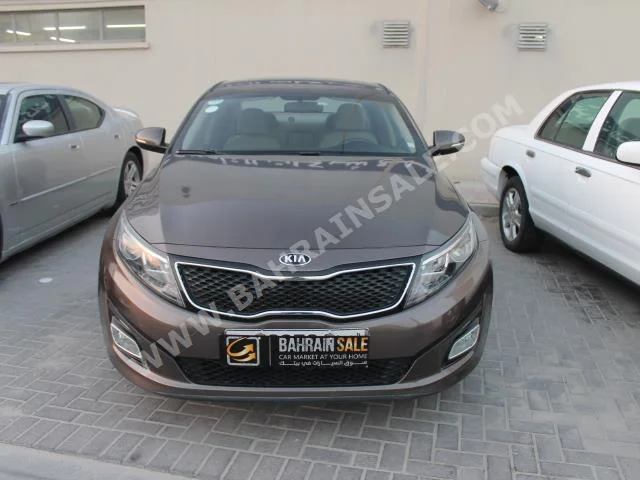 Kia  Optima  2014  Sedan  Automatic  4  24,000  FWD  Brown  Gasoline