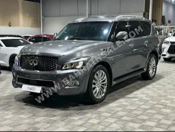 Infiniti  QX  80  2016  SUV  Automatic  8  145,000  4WD  Gray  Gasoline