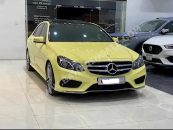 مرسيدس - بنز  اي - كلاس  300  2014  سيدان  اتوماتك  6  107,200  دفع أمامي  أصفر  بنزين