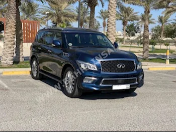 انفنيتي  كيو اكس  80  2015  اس يو في  اتوماتك  8  96,000  دفع كلي مستمر  ازرق  بنزين