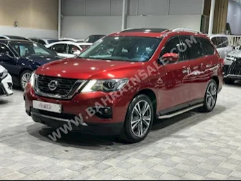 Nissan  Pathfinder  SV  2018  SUV  Automatic  6  60,000  FWD  Red  Gasoline