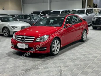Mercedes-Benz  C-Class  200  2012  Sedan  Automatic  4  175,000  FWD  Red  Gasoline