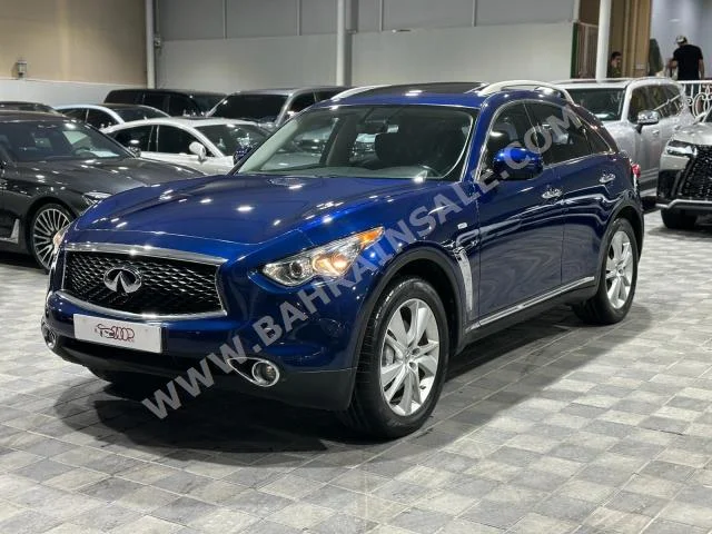 Infiniti  QX  70  2017  SUV  Automatic  6  80,000  4WD  Blue  Gasoline
