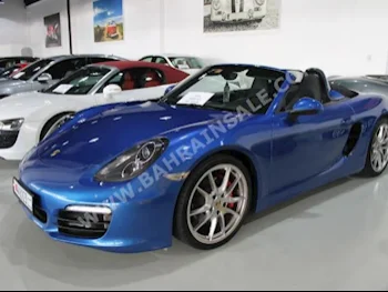 Porsche  Boxster  2014  Coupe / Sport  Automatic  6  29,000  AWD  Blue  Gasoline
