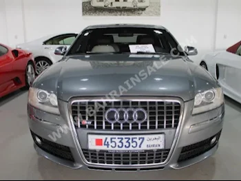 Audi  S  8  2008  Sedan  Automatic  10  81,000  RWD  Gray  Gasoline