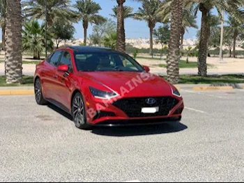 Hyundai  Sonata  2021  Sedan  Automatic  4  76,100  FWD  Red  Gasoline