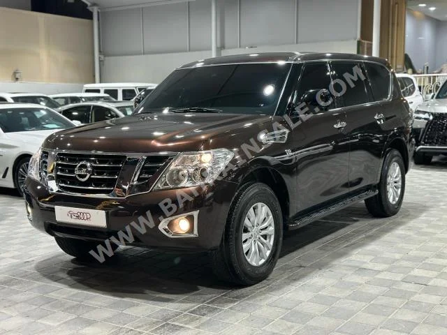 Nissan  Patrol  XE  2016  SUV  Automatic  8  130,000  4WD  Brown  Gasoline