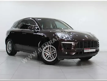 Porsche  Macan  S  2015  SUV  Automatic  6  36,900  RWD  Brown  Gasoline