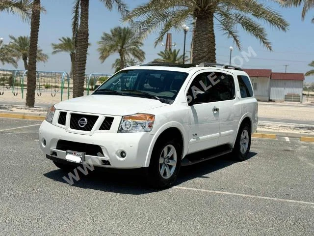 Nissan  Armada  SE  2015  SUV  Automatic  8  72,200  RWD  White  Gasoline