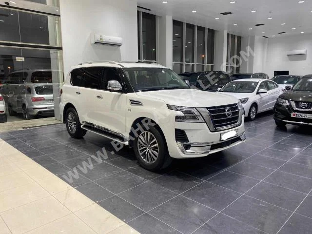 نيسان  باترول  بلاتنيوم  2021  اس يو في  اتوماتك  8  48,300  دفع كلي مستمر  أبيض  بنزين