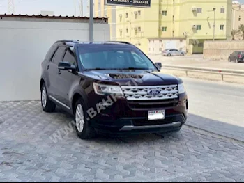 Ford  Explorer  XLT  2019  SUV  Automatic  6  102,600  RWD  Maroon  Gasoline
