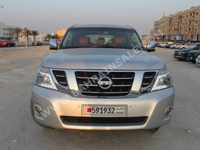 Nissan  Patrol  Platinum  2015  SUV  Automatic  8  35,000  4WD  Silver  Gasoline