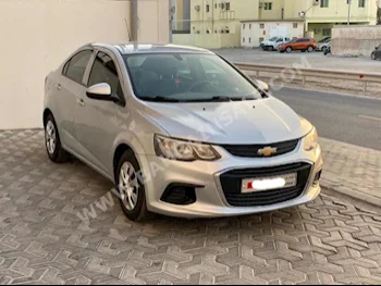 Chevrolet  Aveo  2018  Sedan  Automatic  4  87,400  FWD  Silver  Gasoline