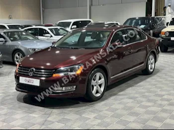 Volkswagen  Passat  2014  Sedan  Automatic  3  150,000  RWD  Dark Red  Gasoline