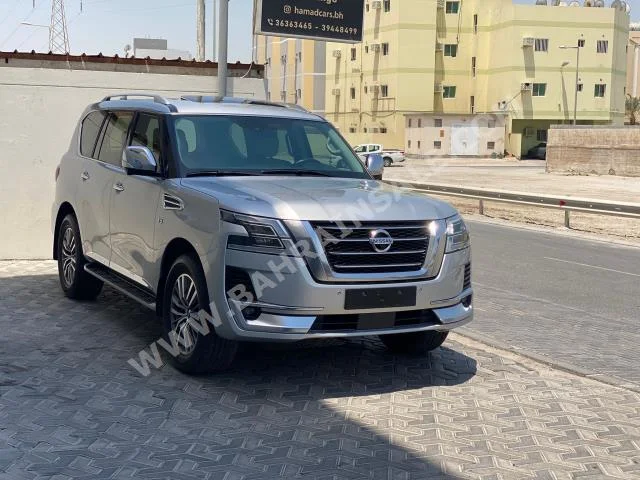 Nissan  Patrol  Platinum  2021  SUV  Automatic  8  93,300  AWD  Silver  Gasoline
