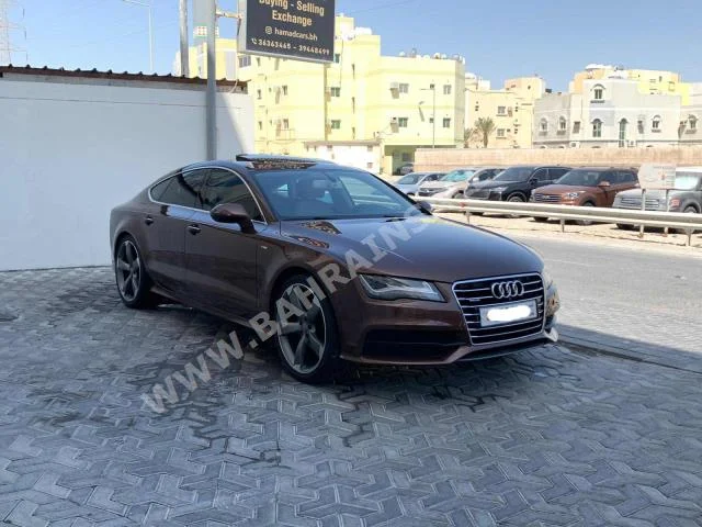 اودي  أي 7  2014  سيدان  اتوماتك  6  85,150  دفع أمامي  بني  بنزين