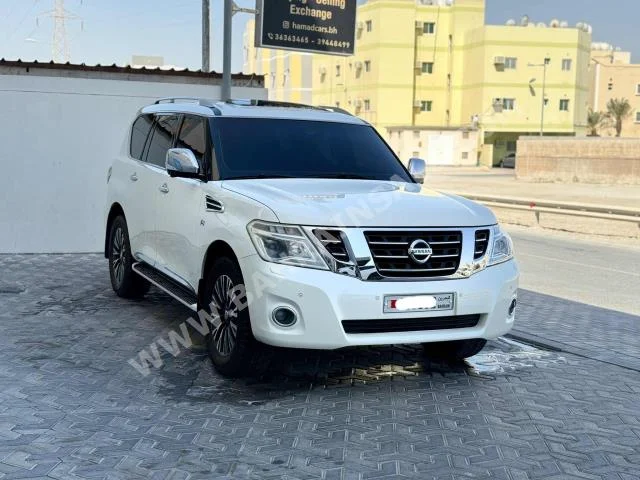 نيسان  باترول  بلاتنيوم  2014  اس يو في  اتوماتك  8  232,350  دفع كلي مستمر  أبيض  بنزين